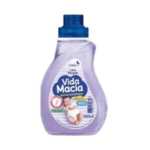 CasaKM Lava Roupas Vida Macia Glicerina & Amêndoas 500ml